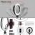 Фотография Штатив Для Мобильного Телефона С Кольцевой Лампой Camara Selfie Light Stand Кронштейн Для Youtube Makeup Video Live Photo Studio