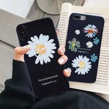 Модный peaceminusone фрагмент цветок чехол для телефона для iPhone X XS MAX XR 8 7 6 6S Plus 11 корейский мягкий силиконовый чехол