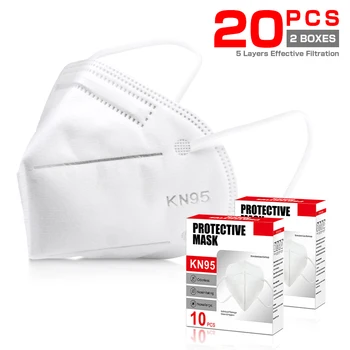

Freeshipping KN95 Face Masks Anti-Pollution Non-disposable Protective Masks PM2.5 Dust Filter Safety 5/4 Layer Mask