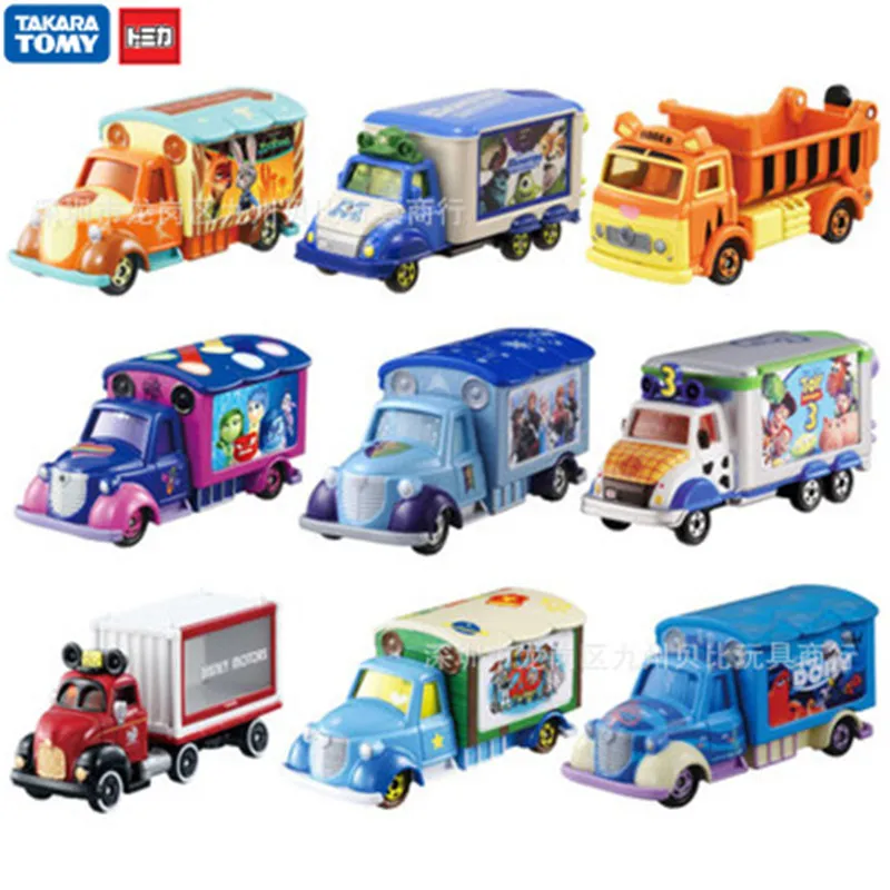 

TAKARA TOMY Frozen Crazy Animal City Simulation Die Casting 1:48 Alloy Car Movie Anime Cartoon Small Truck Model Decoration Chil