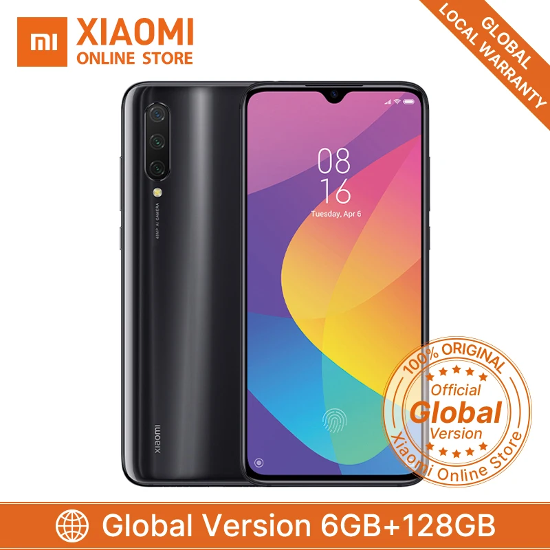 Глобальная версия Xiaomi Mi 9 Lite (Xiaomi CC9) 6GB 128GB Смартфон Snapdragon 710 Android 4030mAh 6 39 ''AMOLED