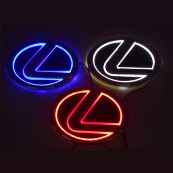 

Car Light Logo Sticker 5D Led Rear Emblem Badge For Lexus ES250 ES300 ES350 IS250 IS300 RX300 RX330 NX GS GX Auto Accessories