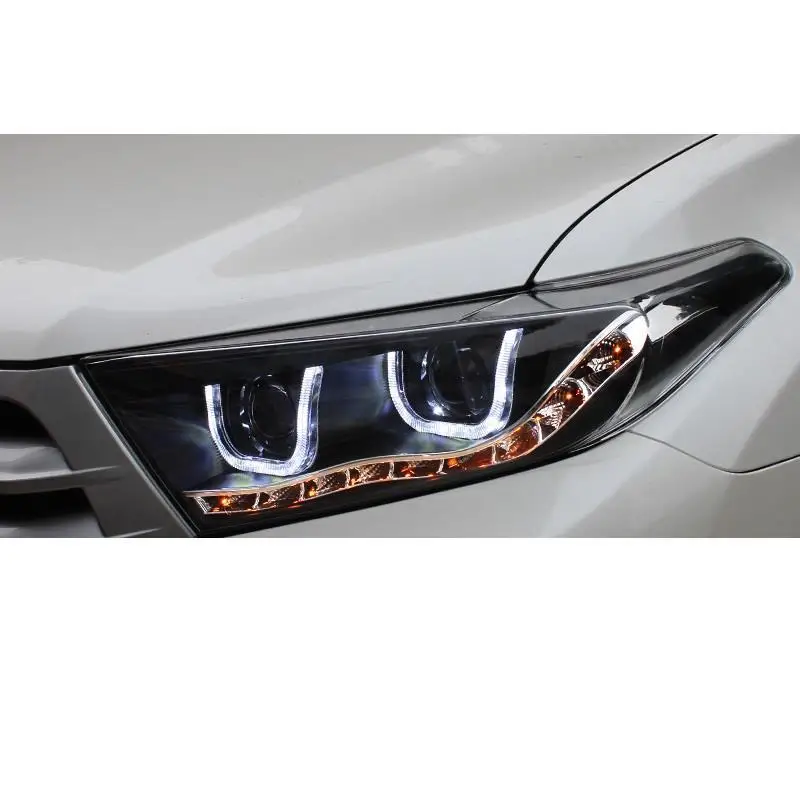 Светодиодные дневные ходовые боковые поворотные Автомобильные фары передние