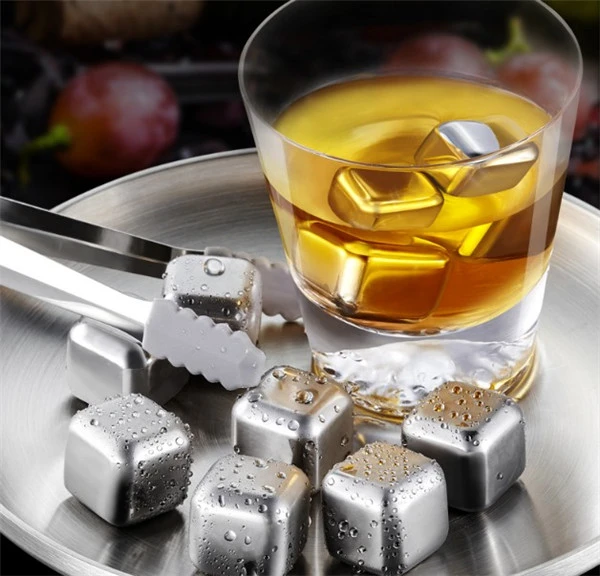 Ice Tray Recyclable 304 stainless steel Whiskey ice cubes Ice Cube