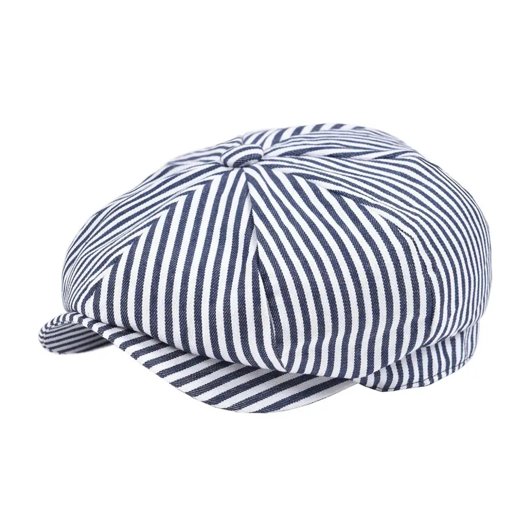 navy blue newsboy cap