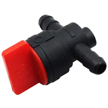 

50pcs 1/4" In-Line Straight Fuel Gas Shut Cut Off Valve Petcock Motorcycle Cut Tackle