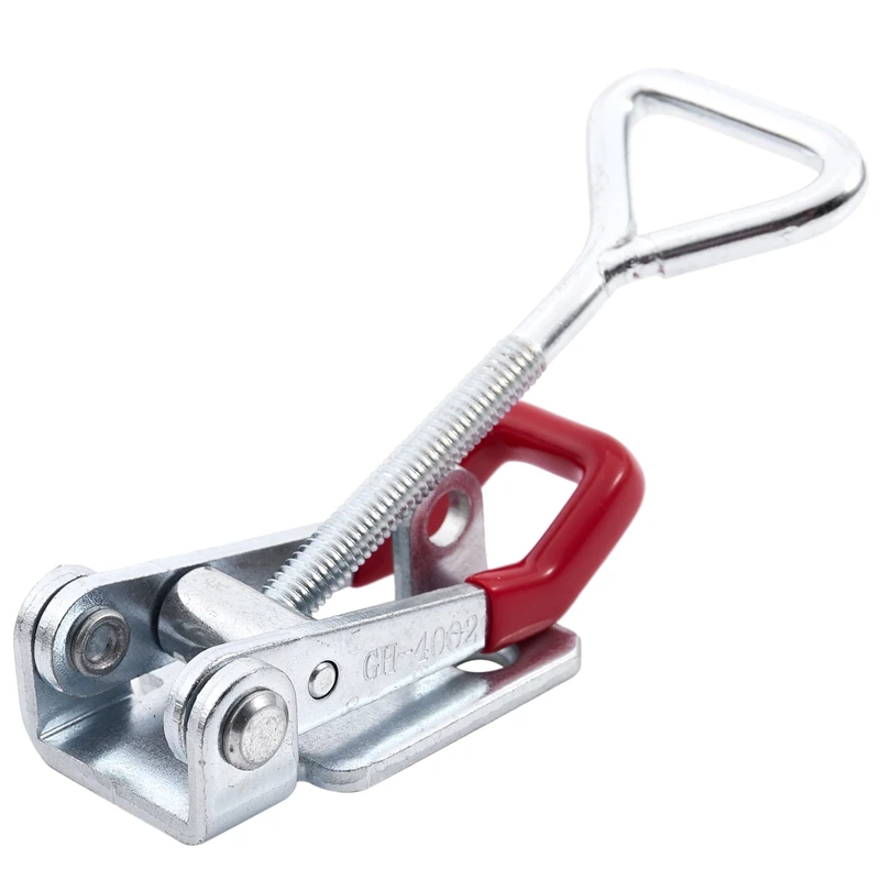 Cupboard Metal Lever Handle Toggle Catch Latch Lock Clamp Hasp 4.7"
