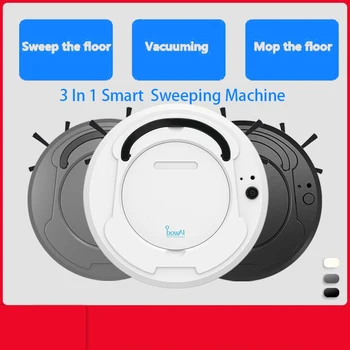 

Intelligent Life 3 In 1 Smart Sweeping Machine 1800Pa Multifunctional Robot Vacuum Cleaner Auto Rechargeable Smart Sweepin