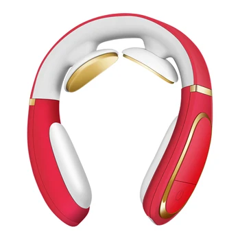 

GM-A1 Electric Pulse Back and Neck Massager Far Infrared Heating Pain Relief HealthCare Relaxation Intelligent Cervical Massager