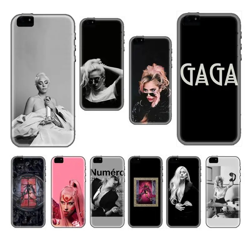 

FFboost Lady Gaga Chromatica luxury brand case coque fundas carcasa accessories etui capas for iphone 5s SE 2020 cases cover