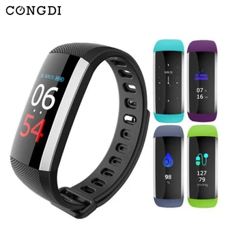 

Congdi G19 Smart Wristband Color Screen Bracelet Continuous Heart Rate Monitor Health Fitness Tracker Smart Band Call Reminder