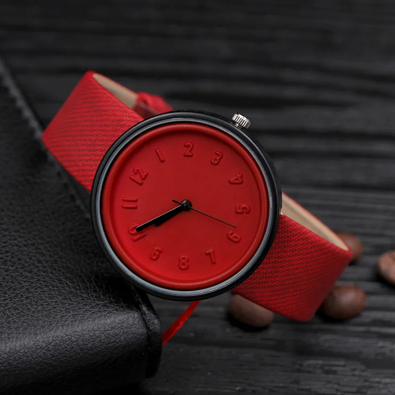 Для женщин Девушка часы Роскошные Простой Стиль Количество часы кварцевые кожаный ремень наручные часы Relogio Feminino для подарка студенческие часы# c