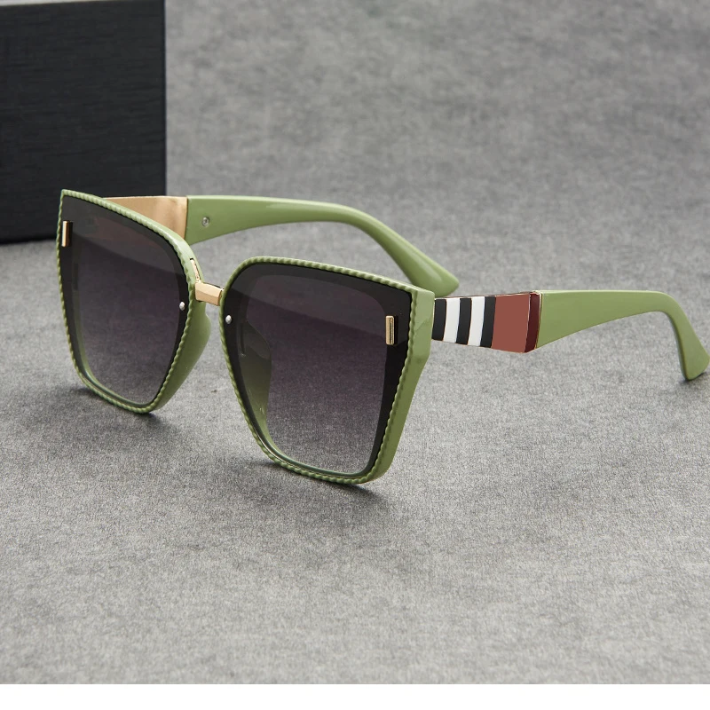 Occhiali Da Sole Long Keeper Polarizzati Quadrati Vintage Classici Per Donna Uomo (Argento Trasparente Occhiali Da Sole Rettangolari Uomo - Foto 3