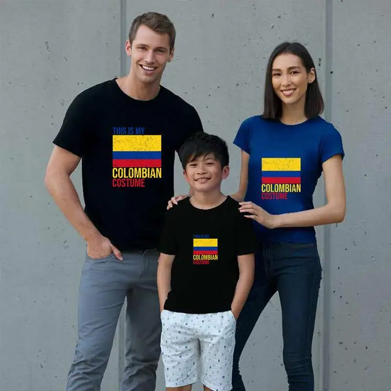 

New Style This Is My Colombian Costume Halloween tshirt 3xl 4xl 91xl awesome gothic Unique men's tee t shirts