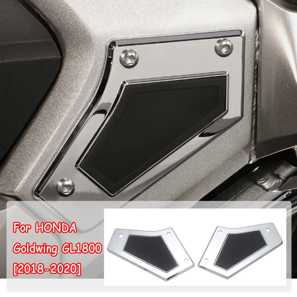 

For HONDA Goldwing GL1800 2018 2019 2020 2021 2022 Motorcycle Accessories Swingarm Pivot Covers in Chrome