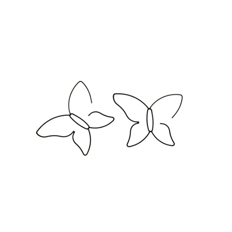 Hollow Butterfly Stud Earrings for Women stud earrings butterfly earrings