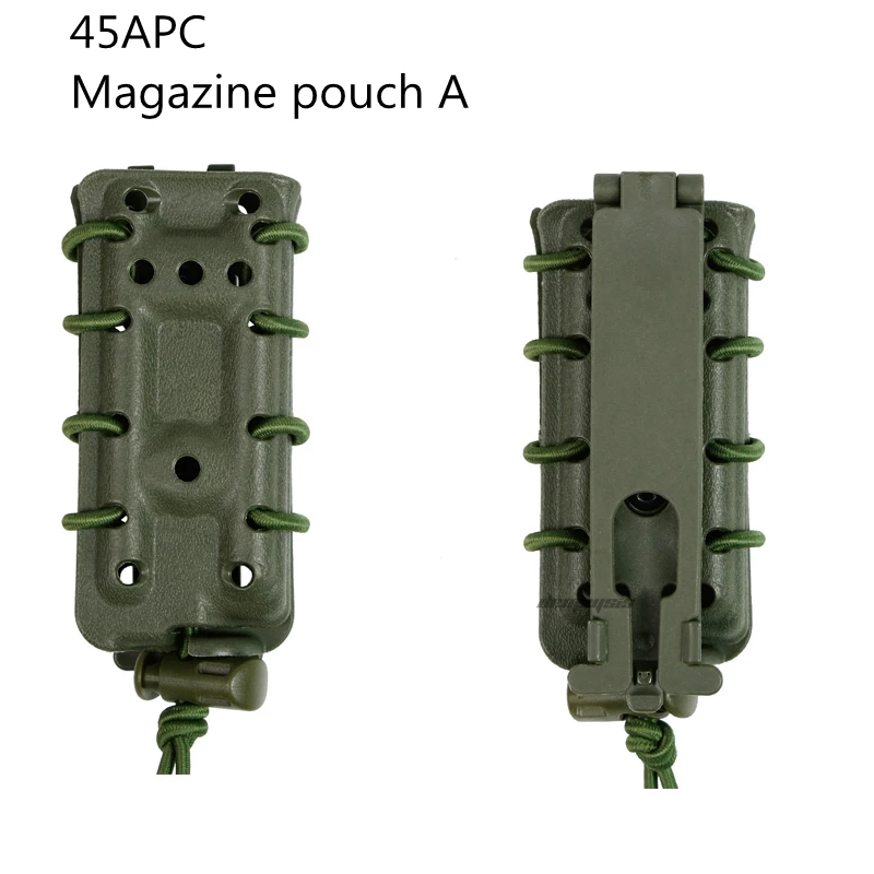 45APC военный подсумок Molle подсумок охотничий страйкбол Пейнтбол подсумок чехол - Цвет: green a