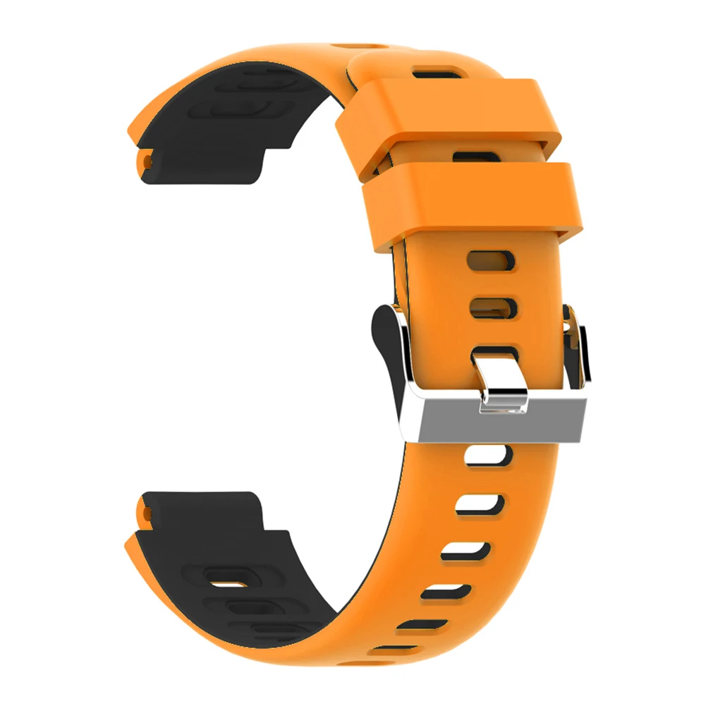Силиконовый регулируемый ремешок для часов сменный умных Garmin Forerunner