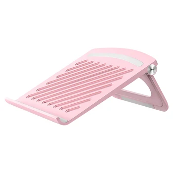 

Home Office Travel Portable Foldable Universal Ventilated Holder Laptop Stand ABS Stable Reduce Fatigue Mesh Adjustable Height