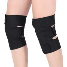 1 пара самонагревающийся наколенник Магнитная терапия наколенник для облегчения боли при артрите бандаж для поддержки, турмалиновая коленная чашечка
