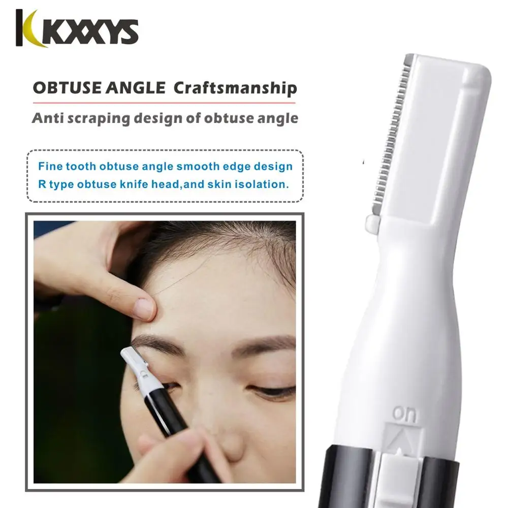 Multifunctional Electric Face Eyebrow Trimmer Painless Mini Eye Brow Shaver Women Epilator Portable Razors Facial Hair Remover