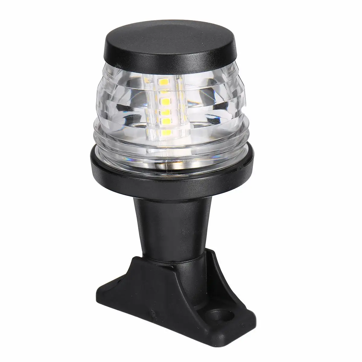 2.5W 360 Degree Fixed Base 360° LED Navigation Lights Boat Marine Yacht Stern Anchor Pactrade Sailing Indicator Light 12-24V