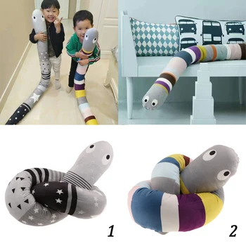 

Strip Pillow Stuffed Bolster Back Cushion for Sofa Car Office Baby-appeasing