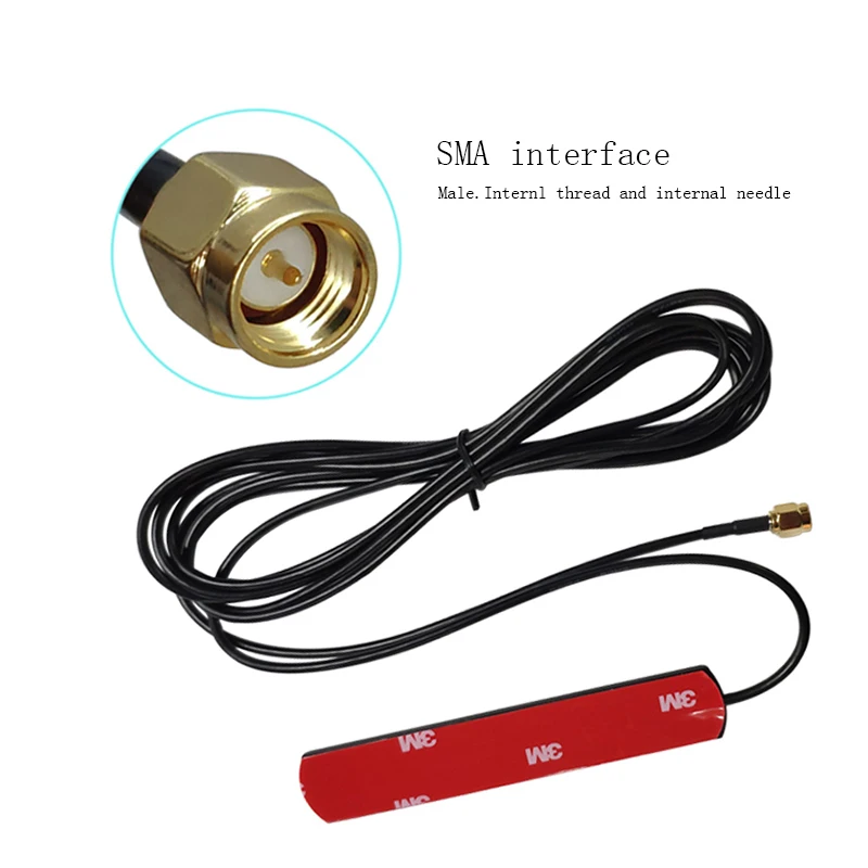 GSM антенна 868 МГц 915 МГц клееная полоса 868 м Соединительная антенна SMA-Male Разъем Антенна 3 м кабель 868 МГц 915 МГц антенна