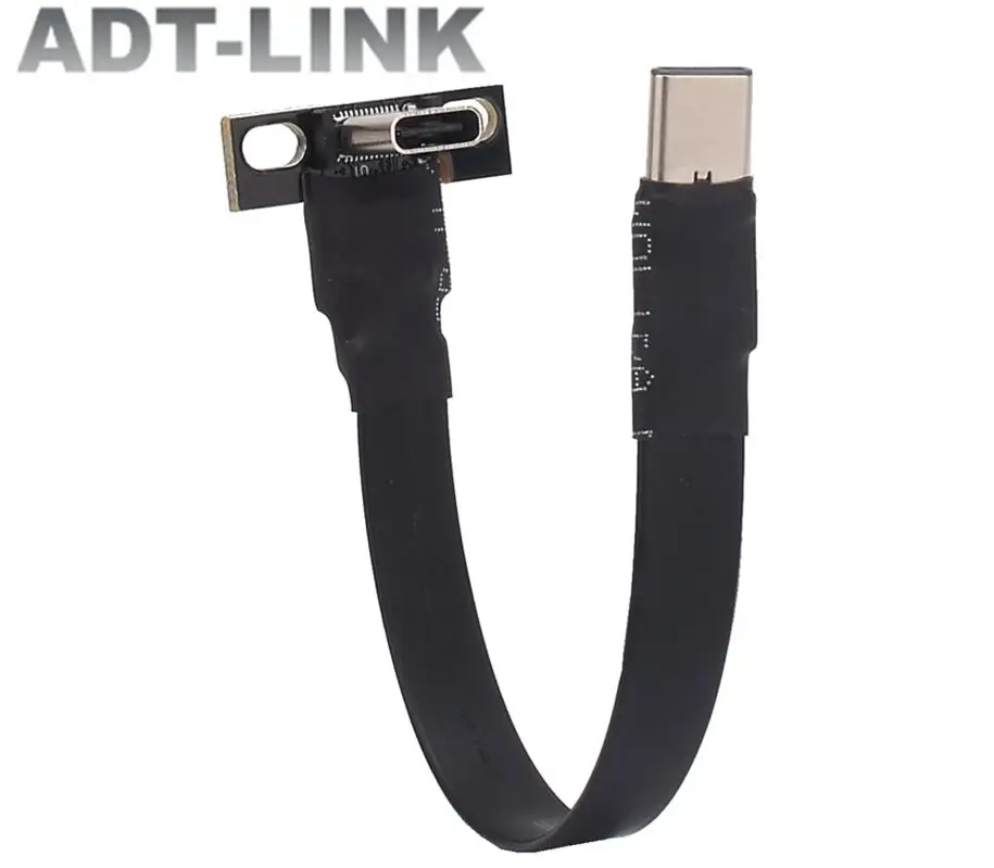 

USB 3. 0 Gen2 Φ USB 3.1 Type-C к Type-C синхронизация данных и Зарядка Тип C Шнур адаптер FPC FPV плоский гибкий кабель