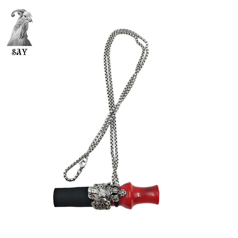 Boquilla DE Hookah de resina y silicona con diseño Popular, puntas de