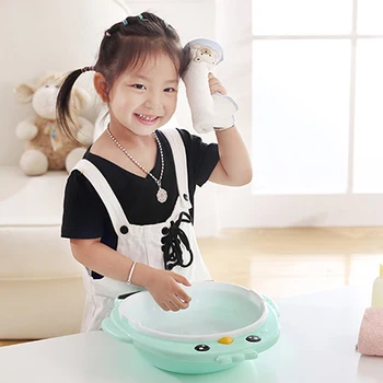 

Newborn Washing Bath Tub Bath & Shower Products Cartoon Children's Washbasin Infant Cartoon Chick Wash Tubs For Baby Care