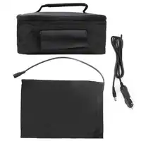 Portable Mini Car Microwave 12V Electric Oven Fast Heating Picnic Box for Travel Camping Food Cooking Oven for Lunch Boxes 2