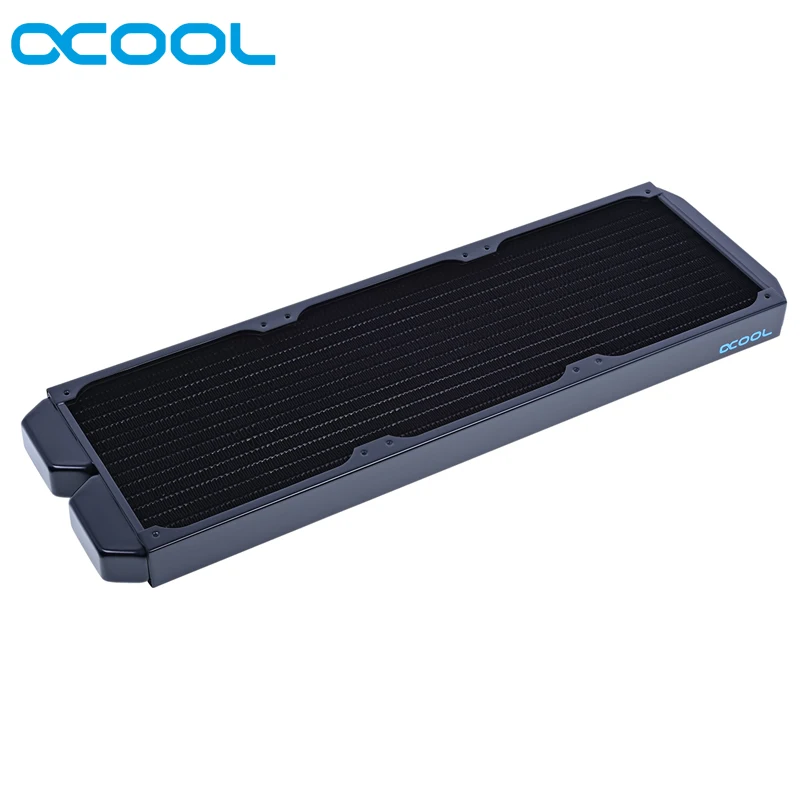 Alphacool NexXxoS 420 мм медный радиатор 30 мм Толщина 140 мм* 3 чехол для компьютера hestsink 14 см вентилятор водяного охлаждения радиаторы