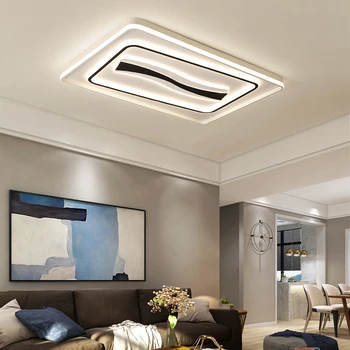 

Modern Ceiling Lights LED Lamp For Living Room Bedroom study light Fixture surface mounted Rectangle Modern Ceiling Lamp