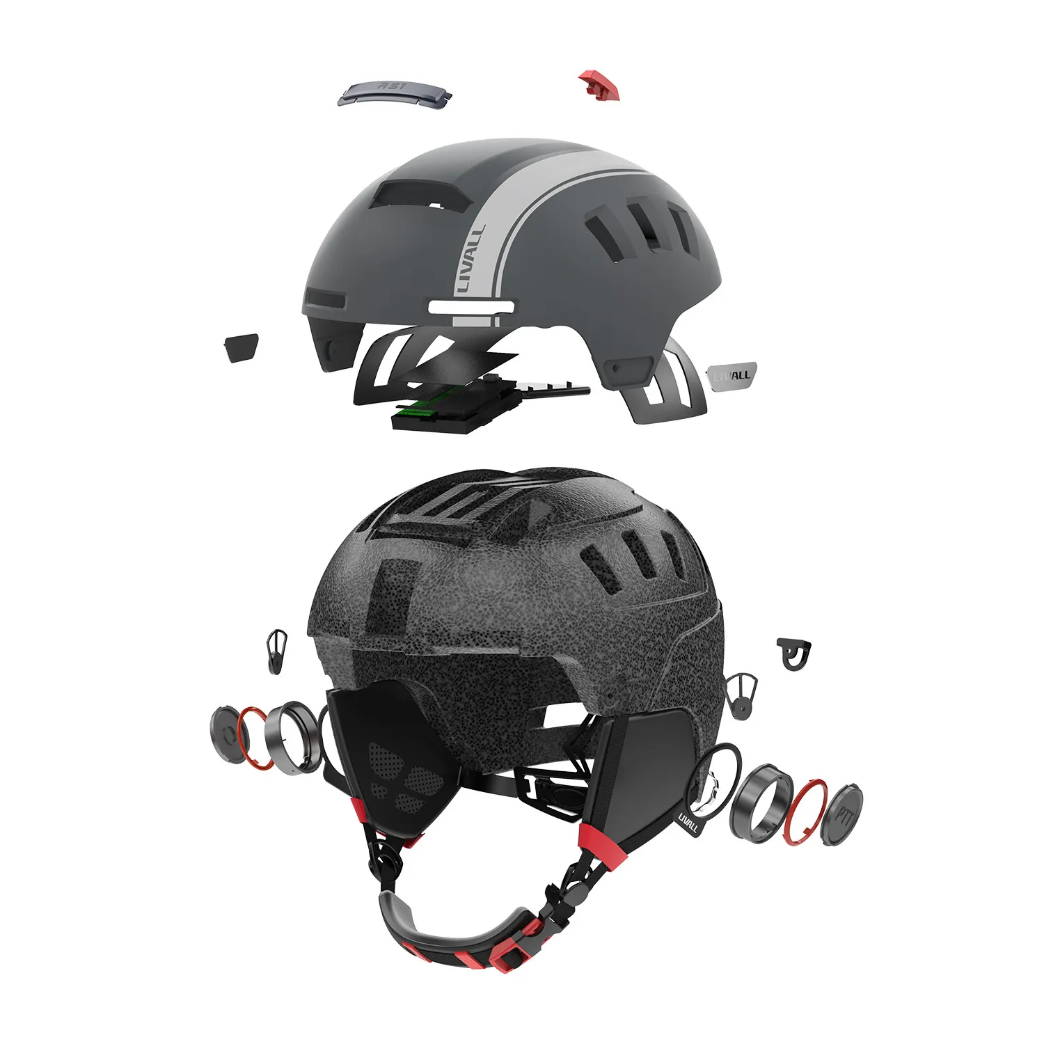 2023 nuovo casco da sci Smart Outdoor Snow Sport Snowboard
