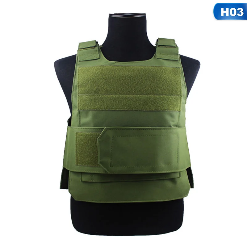Охотничий Тактический бронежилет Molle многофунциональный жилет cs-игры на открытом воздухе Пейнтбол Защитная одежда военная техника - Цвет: 03