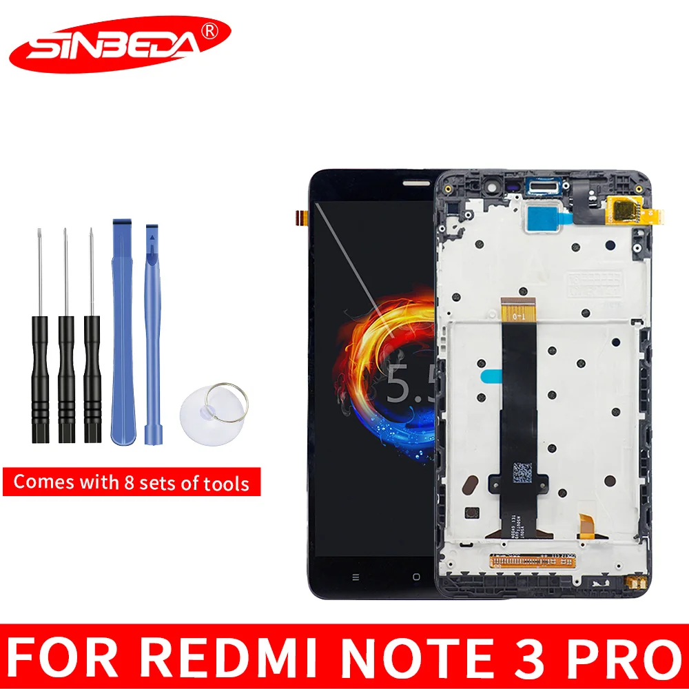 Оригинальный ЖК дисплей 152 мм для XIAOMI Redmi Note 3 Pro сменный сенсорный экран Mi pro