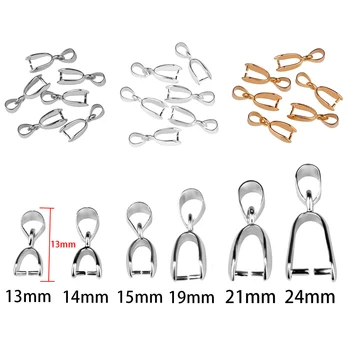 10pcs Pendant Clip Clasp – Copper Melon Seeds Buckle Connector for DIY Jewelry 1