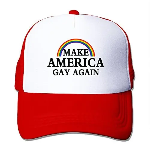 Печатные I Анти Трамп шляпы Make America геев снова шапки с принтом|Мужские бейсболки| |