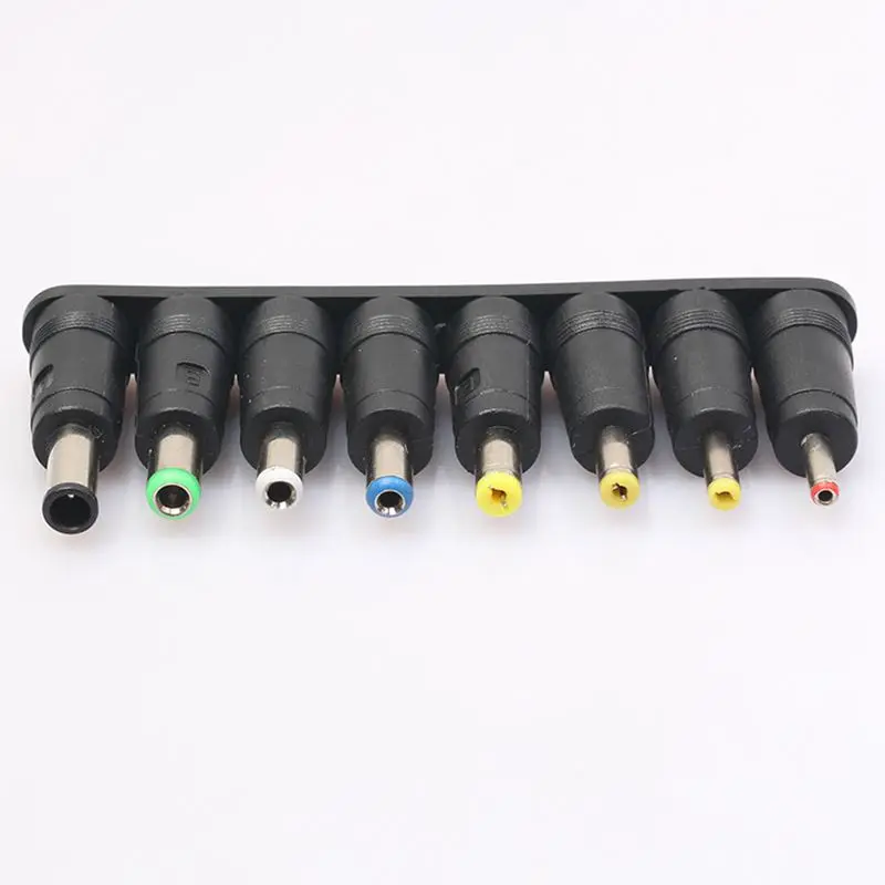 Универсальный 1 комплект = 8 шт./компл. 5pin Jack вилки DC для ноутбука AC наконечники переходника питания разъемы для компьютера ноутбука
