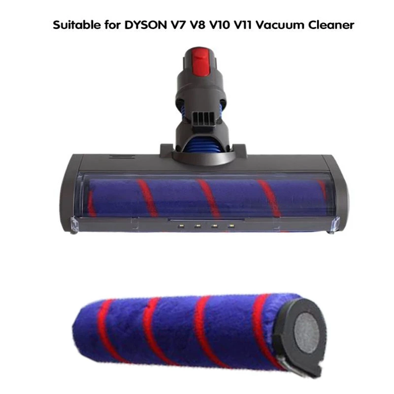 Электрическая Швабра для Dyson пылесос V7 V8 V10 V11 пушистый мягкий валик головка щетки