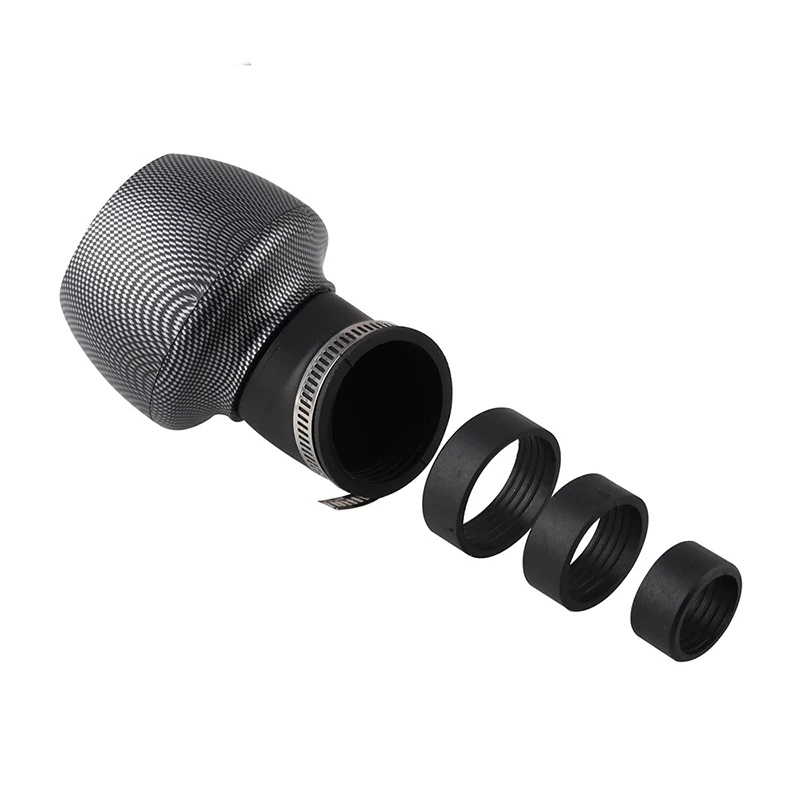 Filtro de aire para motocicleta ATV de 150cc-250cc Universal Filtro de aire de fibra de carbono de motocicleta 35mm