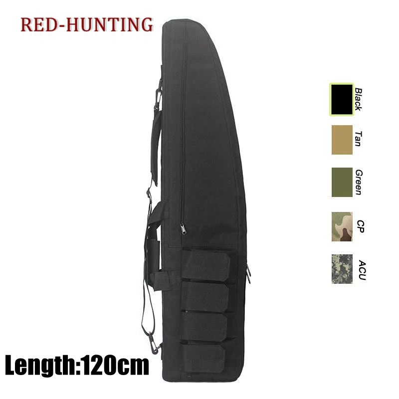 120cm 47 ''120 см/70 см/95 см тактическая сумка для оружия сверхмощный чехол для ружья винтовки сумка на плечо для охоты на открытом воздухе - Цвет: 120cm