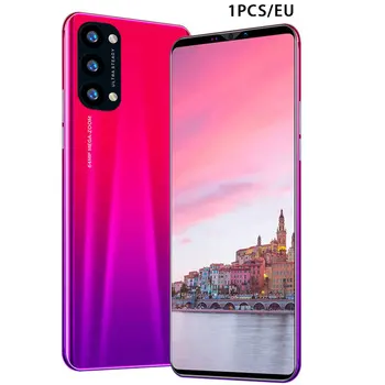 

Reno4 Pro Smartphone 5.8 Inch Smartphone 512M+4G 3D Glass Plated Back Cover High Definition Rear Camera Red