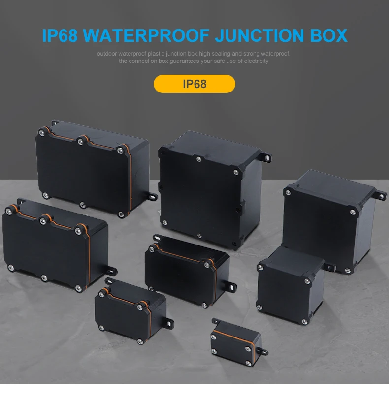 Description Picture 2 of itemIP68 Outdoor Waterproof Junction Box 2/3/4 Way Connector Terminal Block Case With Termina for Electrical Wiring Accessories