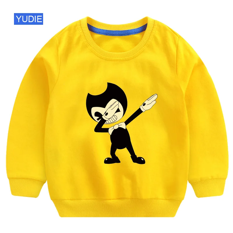 

kids sweatshirt Boys sweatshirt white 2019 Autumn Cotton Pullover Pullover Tee Kids Tops Long Sleeve children cute sweatshirt