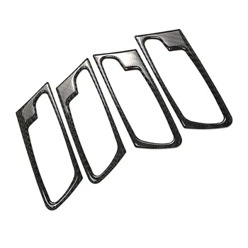 

4X Car Interior Door Handle Cover For 2008-2013 BMW X5 E70 2009-2014 X6 E71