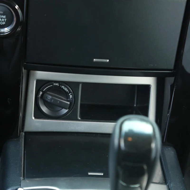 Carманго для Toyota Land Cruiser Prado 150 2010- коробка для хранения автомобиля панель хромированная накладка рамка наклейка интерьерные аксессуары