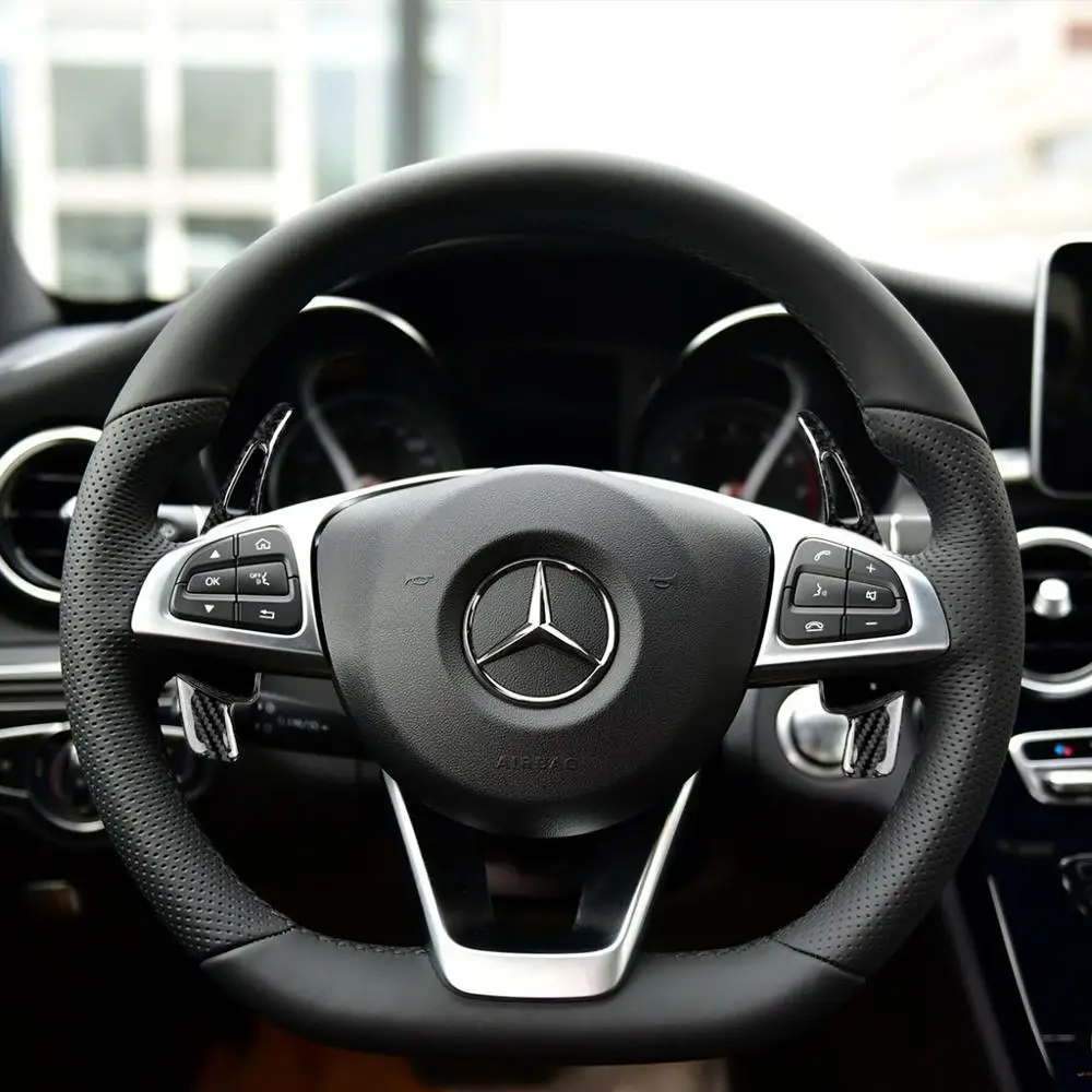 Расширитель руля для Mercedes Benz аксессуары A B C E S класс GLE GLC GLA CLS CLA отделка салона
