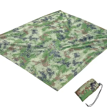 

Outdoor Waterproof Camouflage Picnic Table Cover Mat Ultralight Tent Camping Hammock Shade Cloth Moisture-proof Blanket